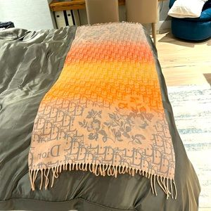 Dior XL wool scarf (no label)